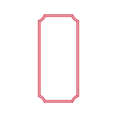 Objects Wall Mirrors Ikea Svansele Mirror Tall Stencil Svg Design File, Free Vectors File